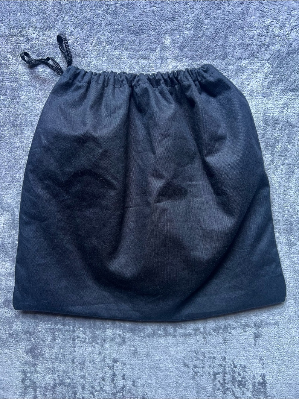 Black Saint Laurent Dust Bag With DrawString 13.5” x 12” Lined Italy YSL - Picture 6 of 9